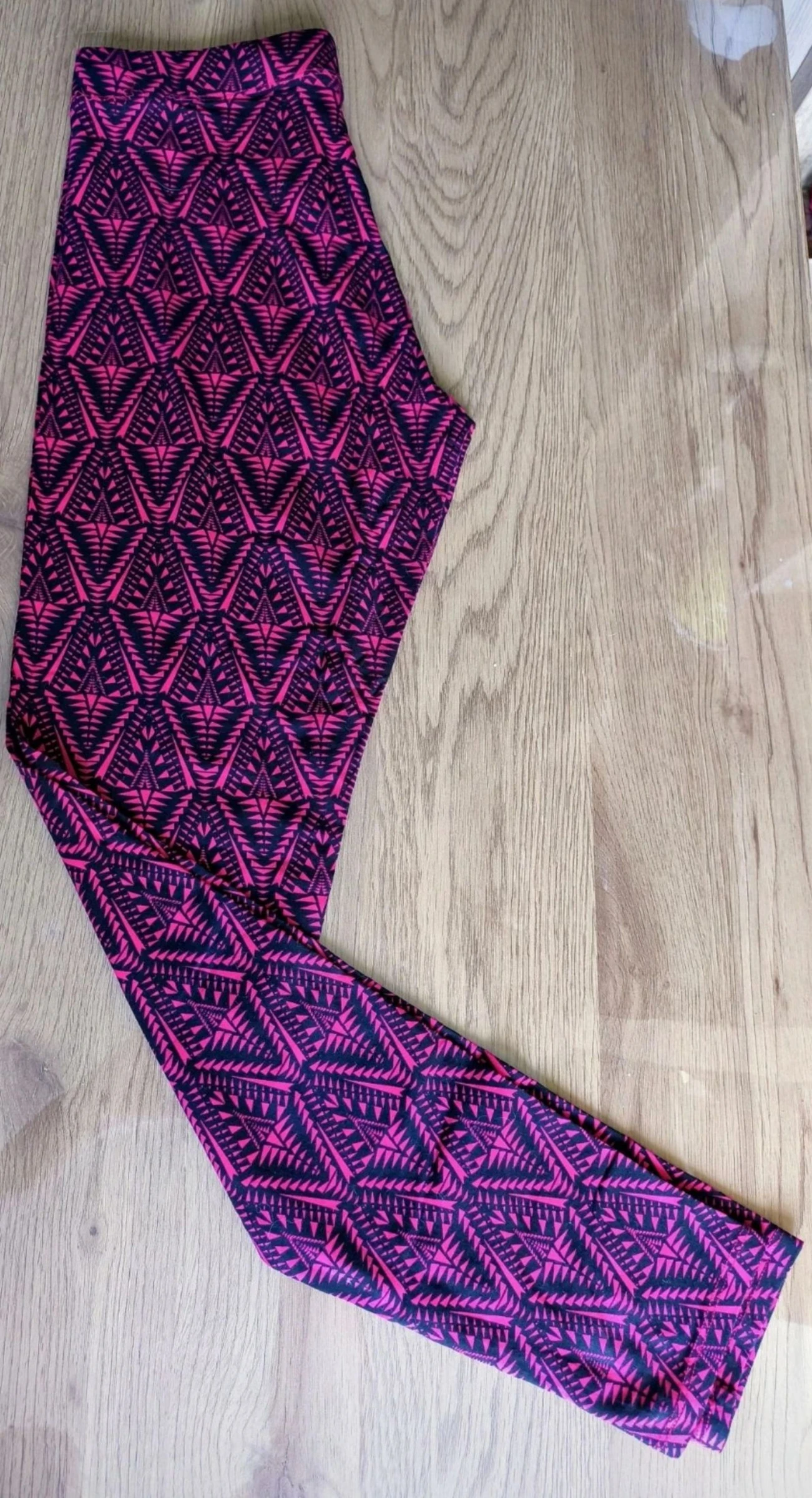 Legging à motifs géométriques